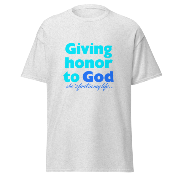 Giving Honor to God Tee - Image 8