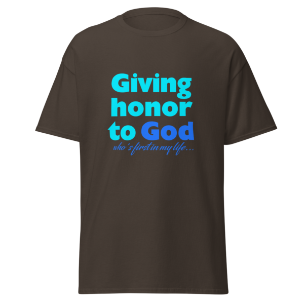 Giving Honor to God Tee - Image 5