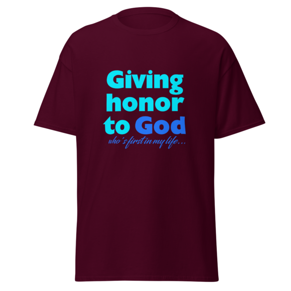 Giving Honor to God Tee - Image 2