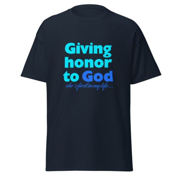 Giving Honor to God Tee - Image 4