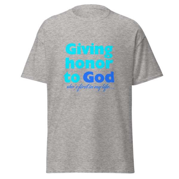 Giving Honor to God Tee - Image 6